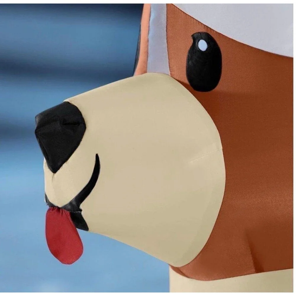3.5ft Corgi Christmas Airblown Inflatable